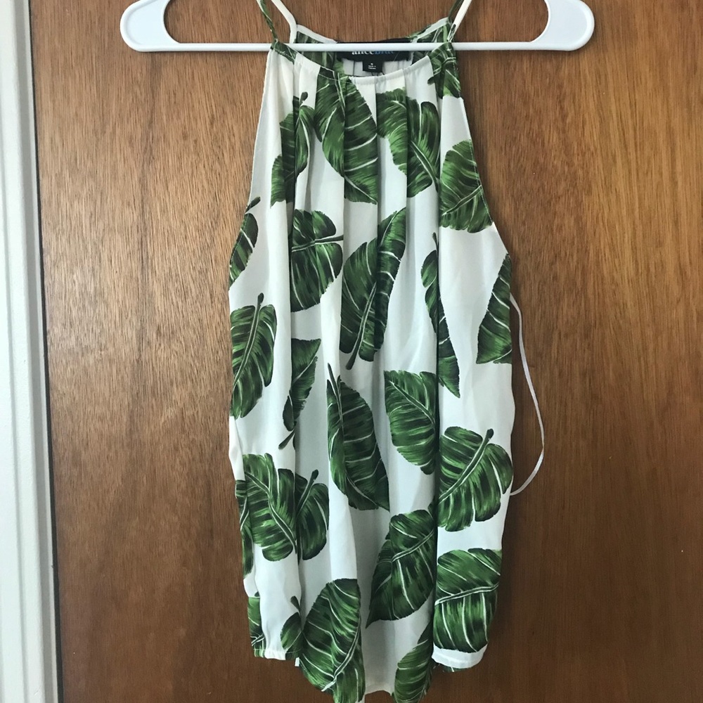 Tropical print shirt